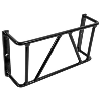 Grille de protection de feu arrière UNITRAILER noire, cache feu arrière 260 x 125 x 70 mm