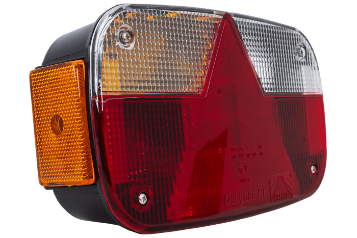 Feu arrière ASPÖCK Multipoint III, 8 fonctions, gauche