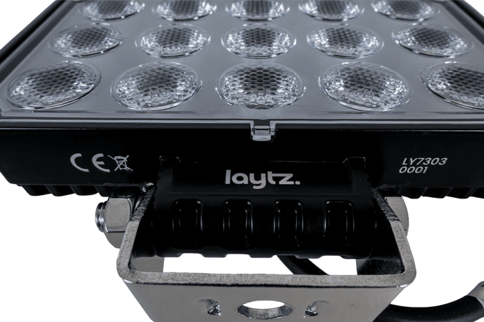 Lampe de travail, Réflecteur rectangulaire LED LAYTZ LY7303, 60 LED, 6000 lm