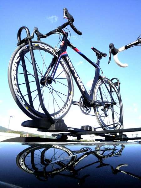 Inter Pack Lotos - Porte-vélos monté sur roues