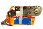 Courroie de transport orange UNITRAIER 6 m/25 mm/1 t avec tendeur