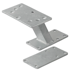 Support de montage de roue de secours de remorque ProPlus 342643, angle 8-16"