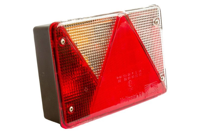 Feux arrière ASPOCK Multipoint IV, 7 fonctions gauche+droit pour remorques UNITRAILER / TEMARED / NIEWIADÓW / NEPTUN / ZASŁAW