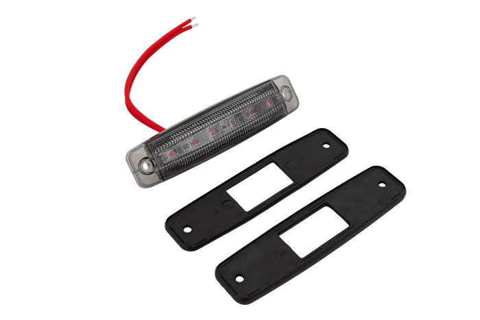 Feu de position FRISTOM FT-079 LED DARK rouge, universel