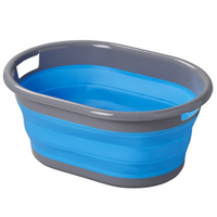 Panier à linge pliable ProPlus 370311 pour camping-car et voyage, 17 L