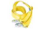 Sangle de remorquage avec crochets UNITRAILER 4,5 m/50 mm/5 t jaune
