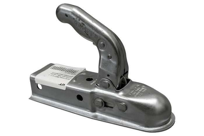 Attelage à boule OUTLET KNOTT K7.5-L pour remorque de 750 kg avec timon carré de 60 mm