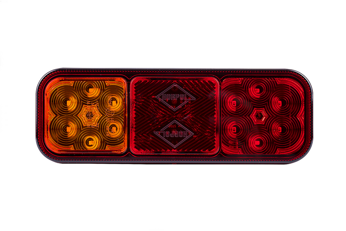 Feu arrière LED HORPOL LZD 2832, 3 fonctions, universel