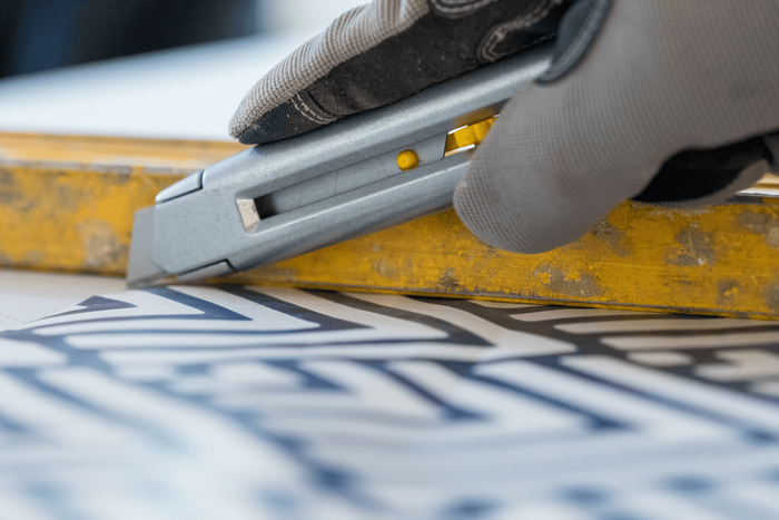 Cutter à lame cassable STANLEY Interlock,18 mm