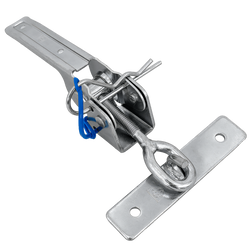 Attelage, charnière latérale avec fermoir WINTERHOFF BV 40-1 + BVG 40-A fermeture excentrique complète côté, ridelle remorque