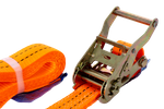 Courroie de transport orange UNITRAIER 3 m/35 mm/2 t avec tendeur
