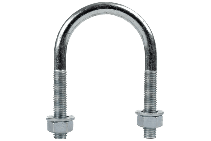 Étrier M12 avec écrous et rondelles 61/110