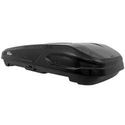 Coffre de toit Inter Pack Monsun PRO M, noir métallisé