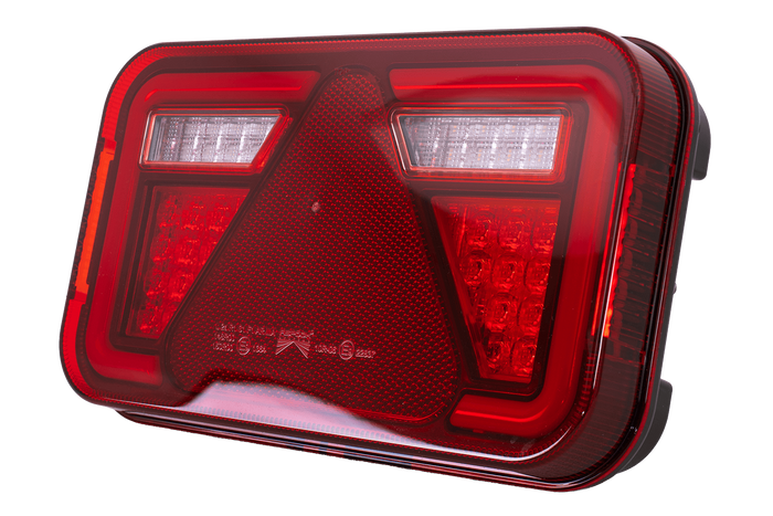 Feu arrière LED ASPÖCK MULTILED IV, 6 fonctions, droit