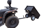 Remorque de jardin pour tracteur, quad UNITRAIER, chariot basculant 225 kg, 1030 x 700 mm