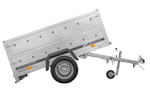 Remorque légère 200x106 UNITRAILER GARDEN 200 KIPP avec côtés BIS