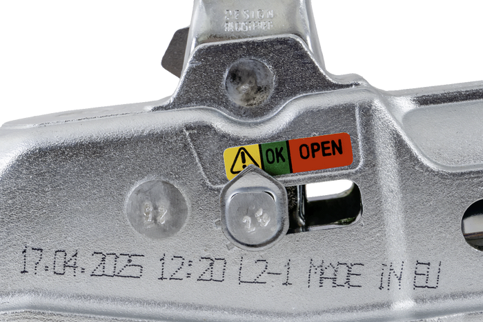 Attelage à boule STEELPRESS BC-3000C-00-00+Z2 pour remorque de 3000 kg avec timon tubulaire de 35 à 50 mm, en fonte