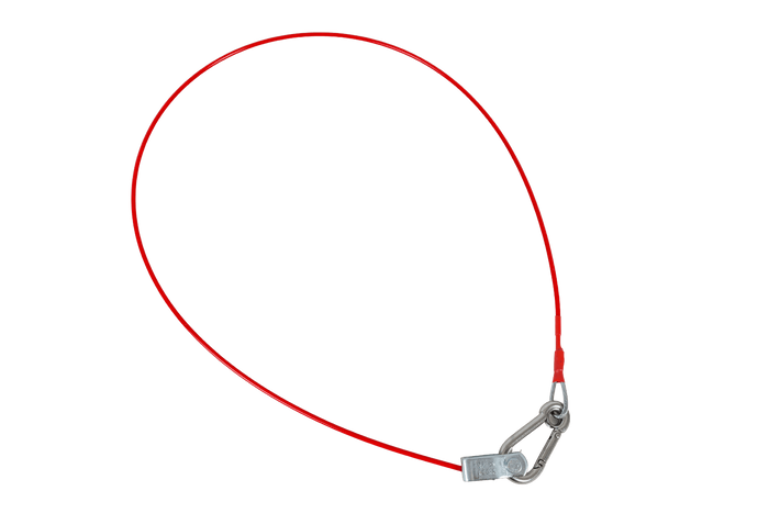 Câble de rupture, de sécurité d'urgence KNOTT avec mousqueton 1200 mm