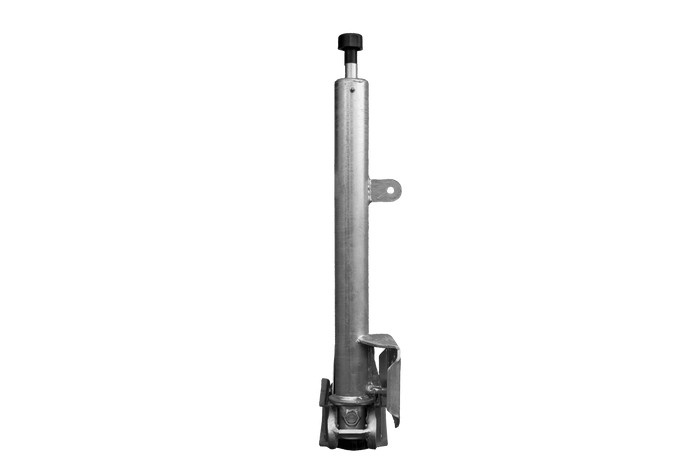 Roue jockey automatique UNITRAILER avec poignée 500 kg 60 mm 660-904 mm