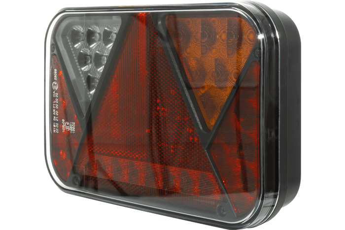 Kit éclairage : feux arrière LED FRISTOM + feux de position latéraux LED HORPOL + faisceau MANTES 5,2 m 7 broches
