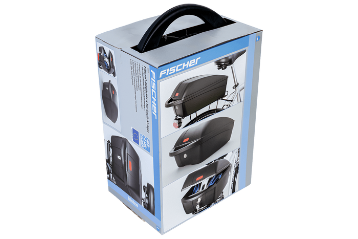 Coffre porte-vélos FISCHER 86500, verrouillable