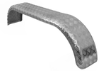 Garde-boue tandem pour remorque 13-14" DOMAR D29300, passage de roue plat 1500/240mm