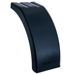 Demi-garde-boue pour remorque DOMAR DR1012201 passage de roue 384/200mm droit