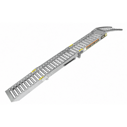 Rampe pliable UNITRAILER ALR005 en acier pour remorque, 200 cm, 250 kg
