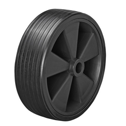Roue de secours pour ProPlus 341549, roue jockey en caoutchouc plein 220x70 mm