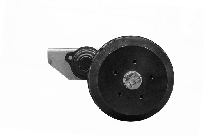 Essieu freiné KNOTT VGB18MV pour remorque/porte-voitures 1800 kg, 1100 mm, 1570 mm, 5x112