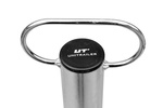 Ensemble de deux béquilles, supports fixes avec collier UNITRAILER 300 kg, 48 mm, 600 mm