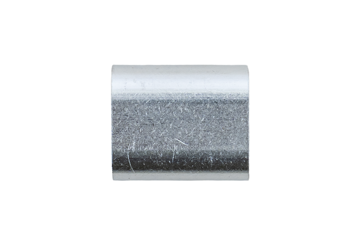 Manchon à sertir aluminium pour câble ZLA.5, de 5 mm