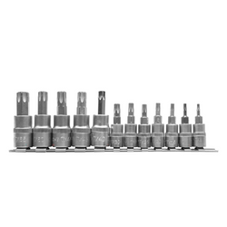 Jeu de douze clés TORX sur rail YATO YT-04331