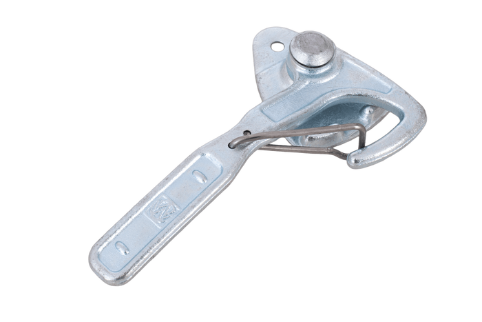 Crochet latéral droit WINTERHOFF WV 10-R pour fermeture de remorque