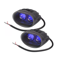 Lot de deux lampes à faisceau pulvérisateur HERMON GMPLRLO2LN 2xLED 2000lm