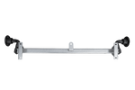 Essieu non freiné KNOTT VG7-L pour remorque 750kg 1125mm 1615mm 4x100