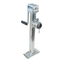 Support de manivelle UNITRAILER TJ5002 pour remorque plateau 1300 kg