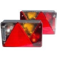 Feux arrière ASPOCK Multipoint IV, 7 fonctions gauche+droit pour remorques UNITRAILER / TEMARED / NIEWIADÓW / NEPTUN / ZASŁAW