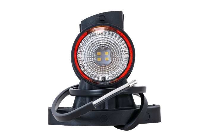 Feu de position droit à LED FRISTOM FT-140A sur bras en caoutchouc