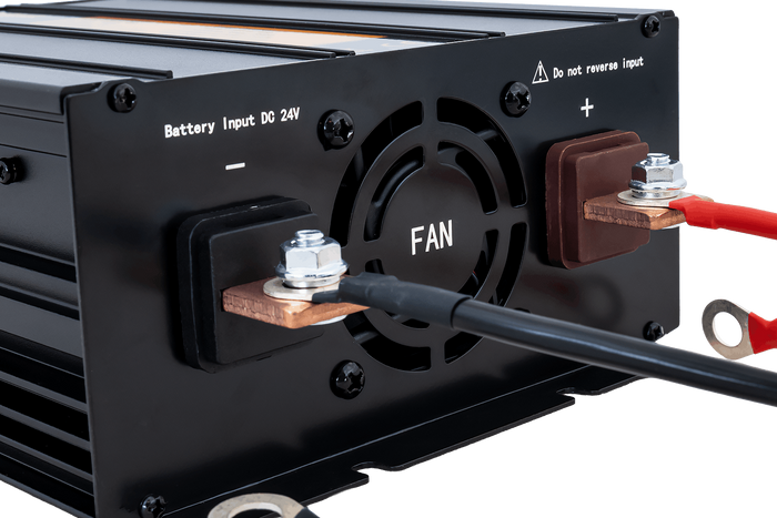 Convertisseur de tension 24V/230V (1000/2000W) KAMAR E1927