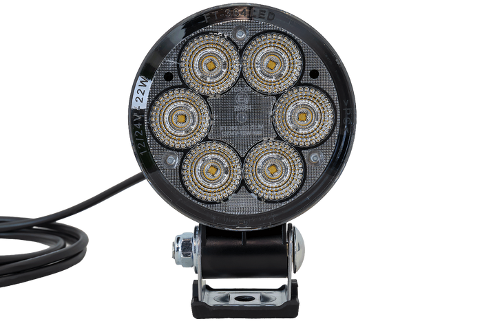 Projecteur de travail LED FRISTOM FT-364 SLIM avec réflecteur, 6 x LED 1500 lm