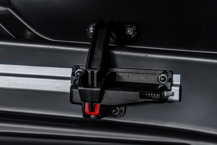 Coffre de toit Inter Pack Monsun PRO L, noir métallisé