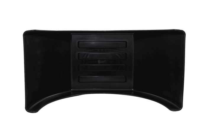 Garde-boue double pour remorque 15-16" DOMAR DK3120, passage de roue plat 1000/510 mm avec jante blanche