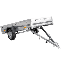 Remorque porte-voitures sur ressorts 264x125 UNITRAILER GARDEN 264/R KIPP