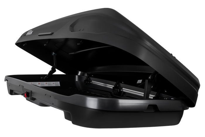 Coffre de toit Inter Pack Monsun PRO M, noir mat