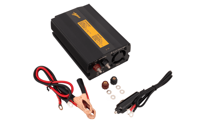 Convertisseur de tension 12V/230V (300/600W) KAMAR E1922