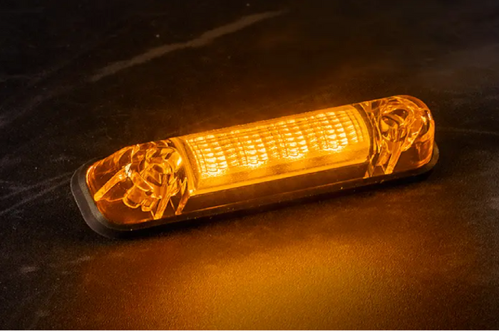 Feu de position, gabarit FRISTOM FT-081LED, orange, universel