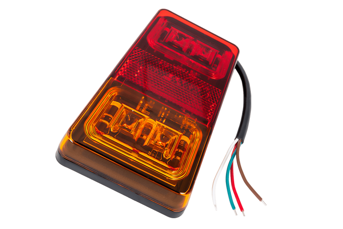 Feu arrière TT TECHNOLOGY TT.12029 LED, 4 fonctions universel