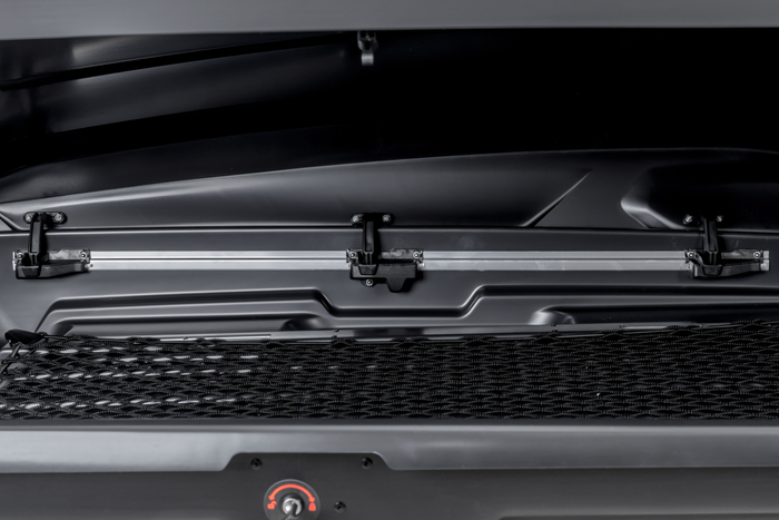 Coffre, box de toit Inter Pack Monsun S, noir mat