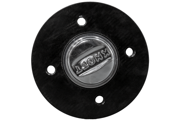 Essieu rigide à ressort KNOTT VR7 sans frein pour remorque 750 kg, 1240 mm, 1580 mm, 4x100